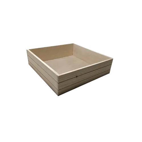 Wooden Square Tray
