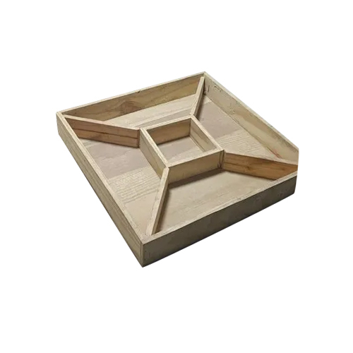 Dry Fruit Tray - Color: White