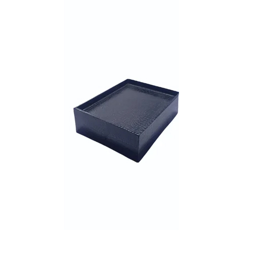 Leather Leather Crock Tray