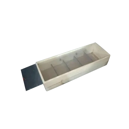 5 Partition Acrylic and Wooden Tray