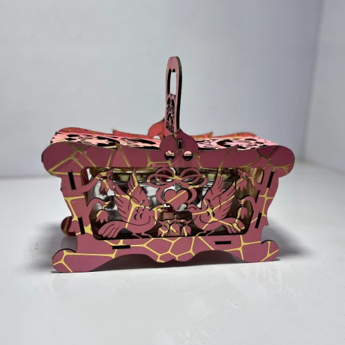 2 Jar Designer Box - Color: Brown
