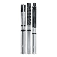 Sehmson Borewell Submersible Pump - Color: Silver & Black