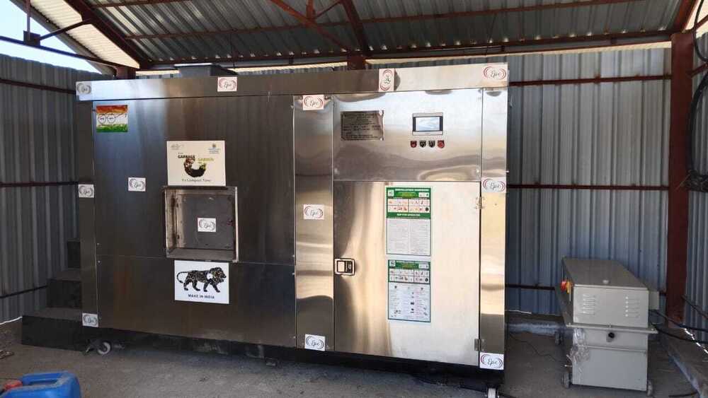 Fully Automatic Food Waste Compost Machine - Capacity: 500 Kg/day