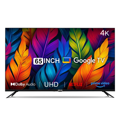 65 Inch google 4k voice Bt LED TV
