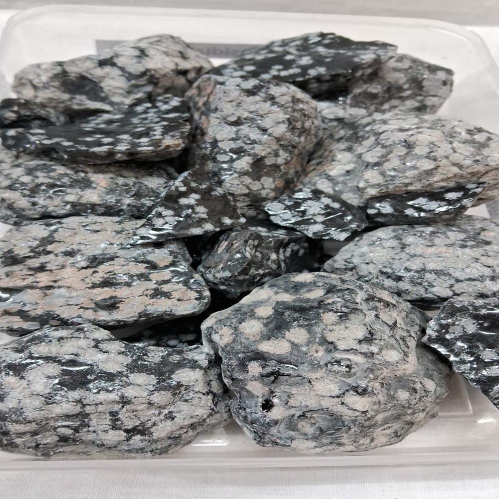 Snowflake Obsidian Rough stone