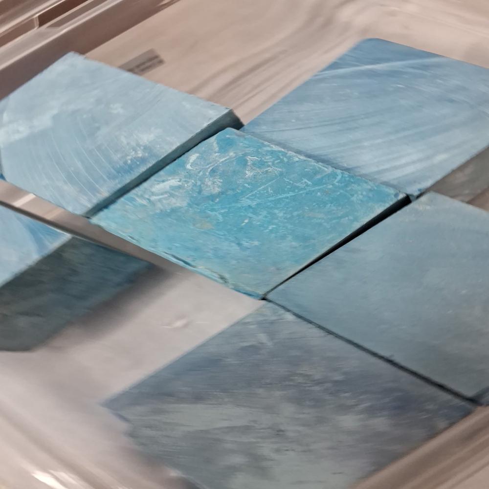 Natural Firoza Rough Stone - Color: Blue