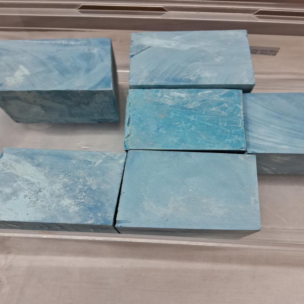 Natural Firoza Rough Stone - Color: Blue
