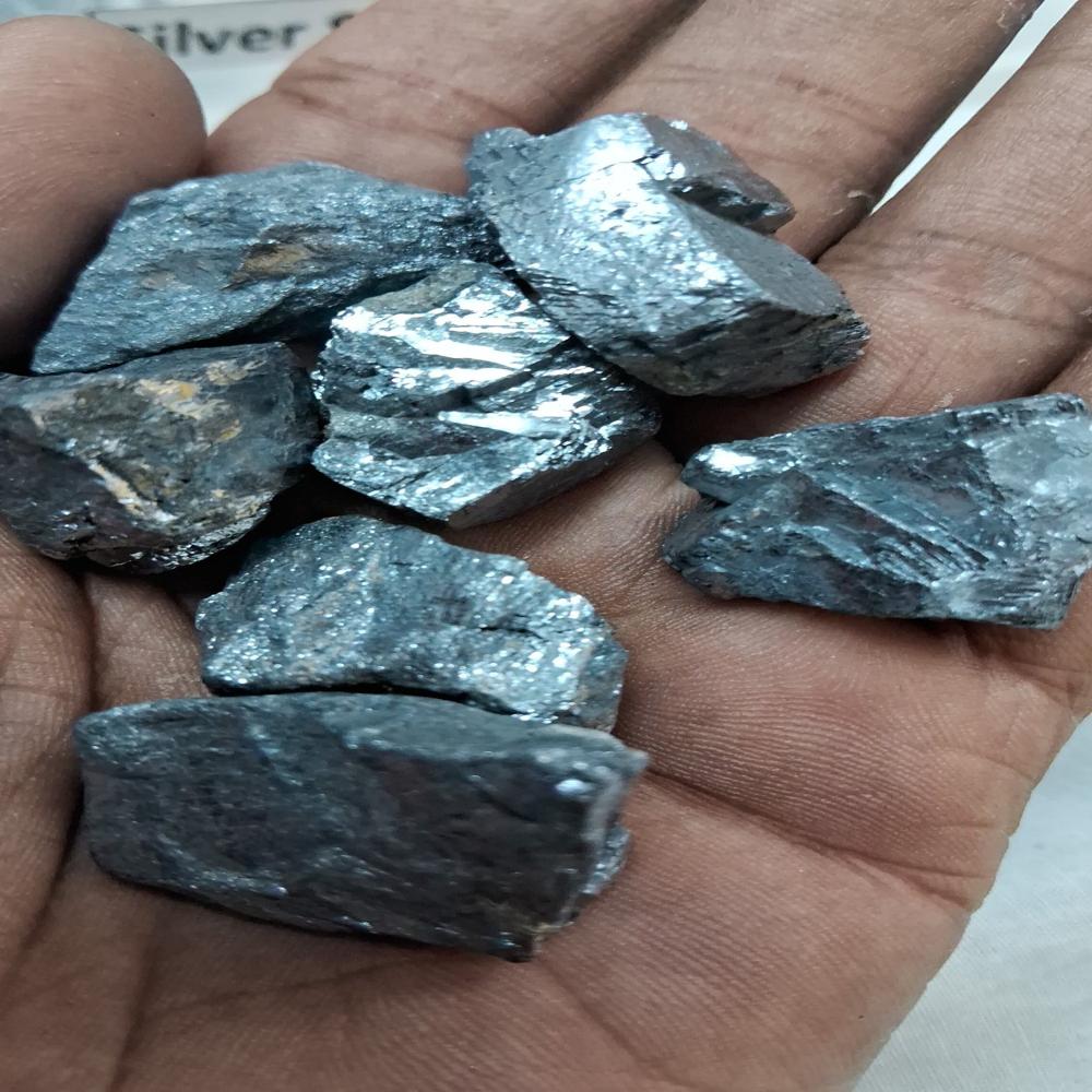 Silver Sunghaite Raw stone