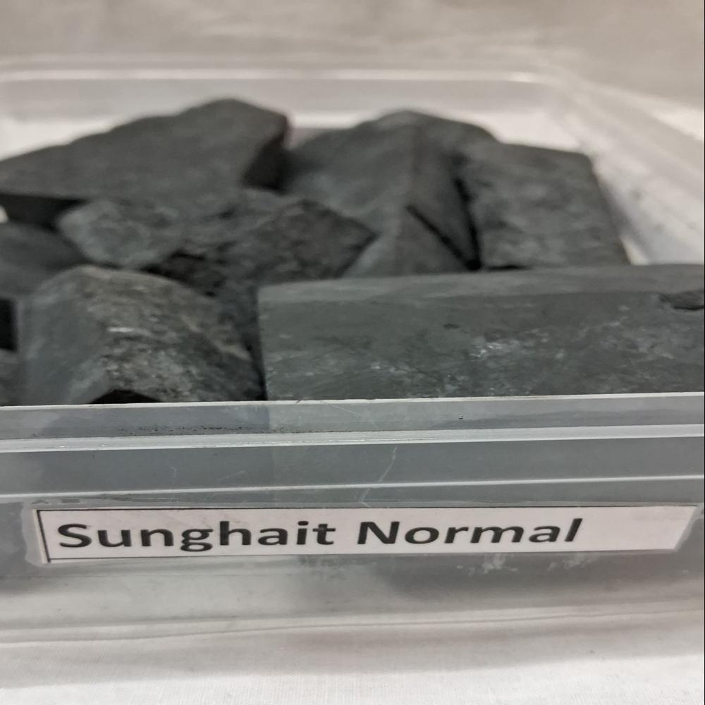 Sunghait black raw stone