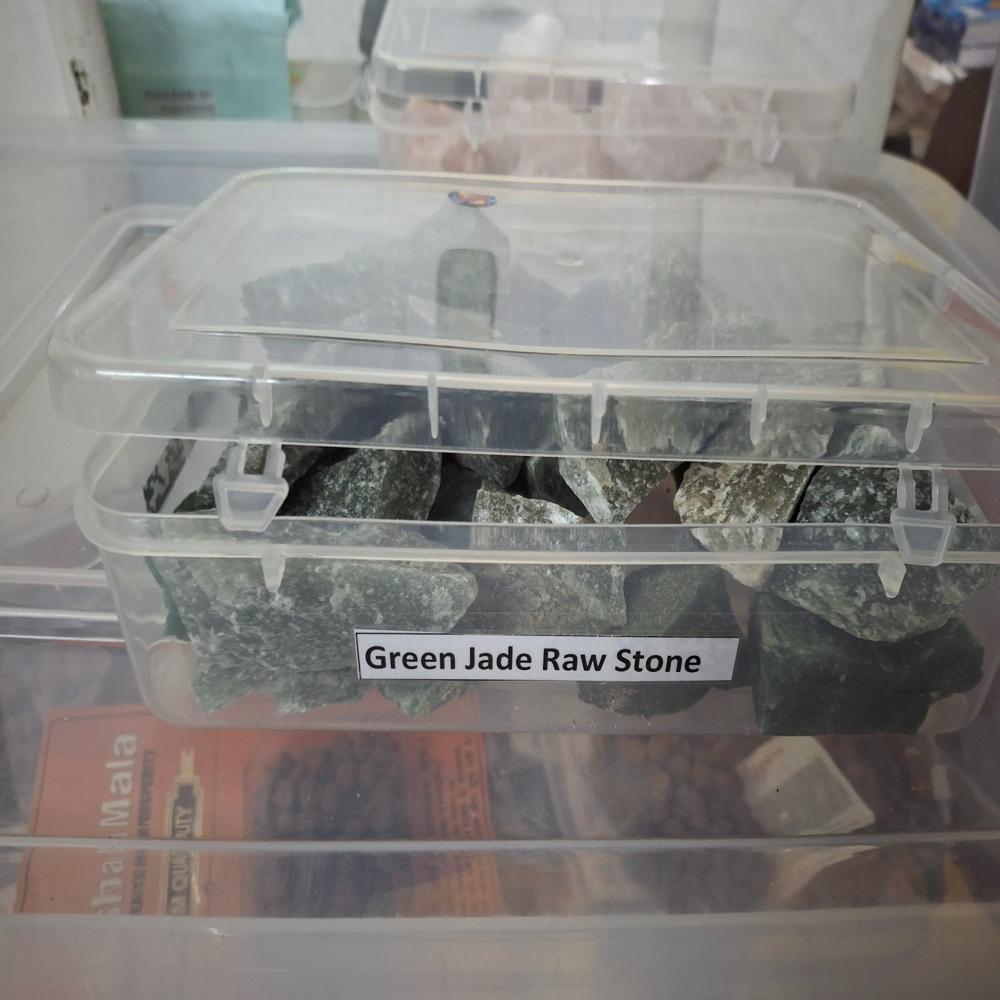 Green Jade Raw Stone
