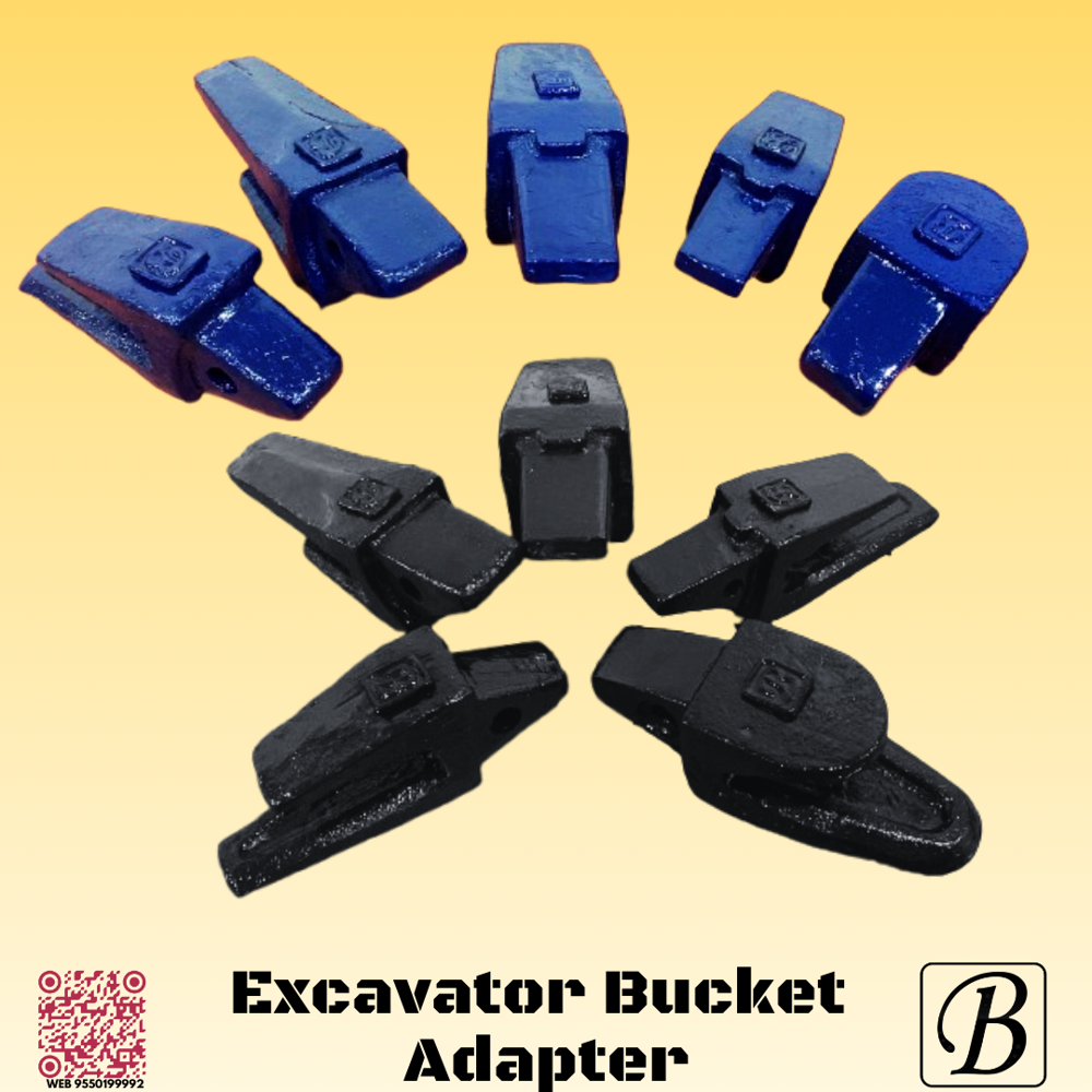 Excavator Bucket Adapter - Mild Steel | Simple Installation, Minimal Maintenance, Durable Design for Seamless Integration with Loaders and Bulldozers