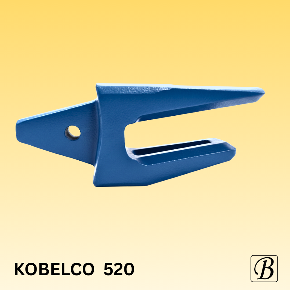 Kobelco 520 Excavator Bucket Adapter - Color: Blue