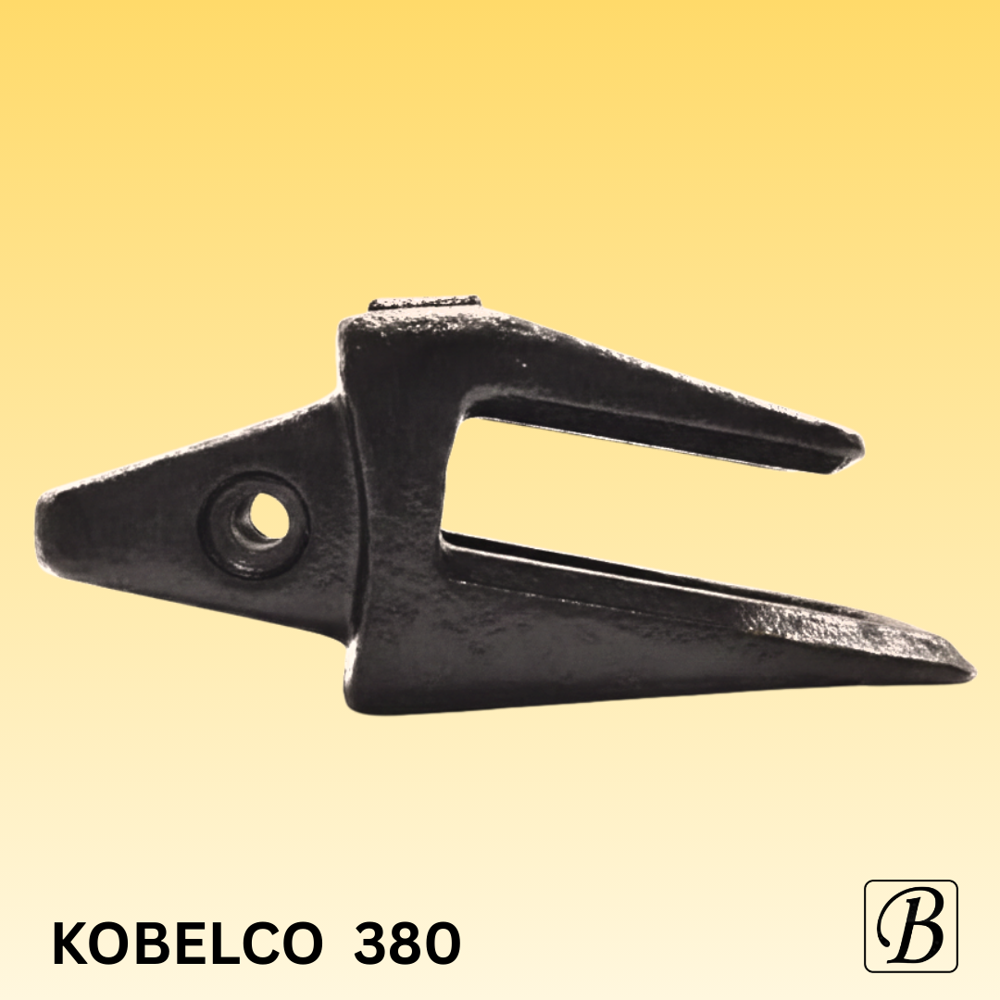 Excavator Bucket Adapter Kobelco 380 - Color: Blue