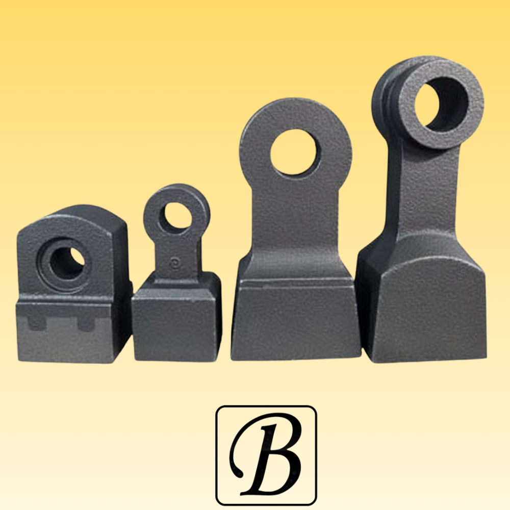 Industrial Cement Crusher Hammer - Color: Black