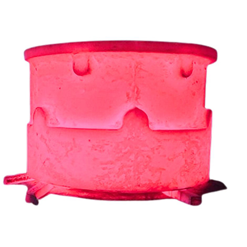 Alloy Steel Castings - Manganese Steel, Standard Size, Red Color | Industrial Application, Painted Surface, Coated Finish