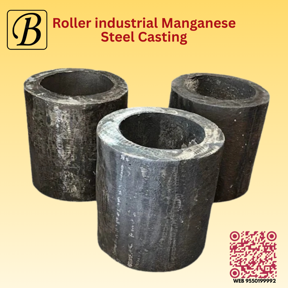 Roller Industrial Manganese Steel Castings - Surface: Painted