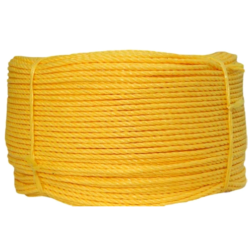8 Mm Polypropylene Rope - Color: Yellow