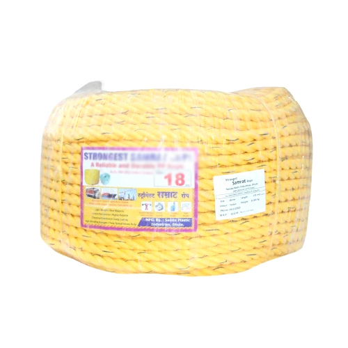 18 Mm Polypropylene Rope - Color: Yellow