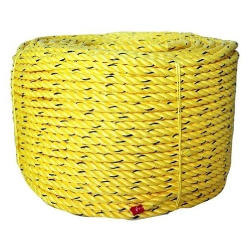 16 Mm Polypropylene Rope - Color: Yellow