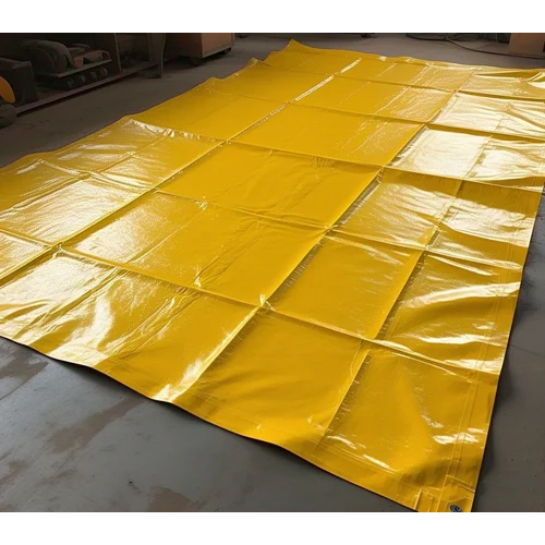 50X50 Cm Pe Tarpaulin - Color: Yellow