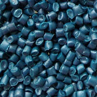 Blue Reprocessed HDPE Granules