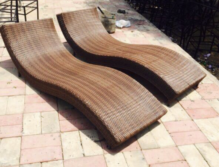 Aeron Wicker longer Outdoors furniture