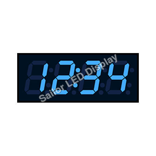 Blue Color Digital Clock