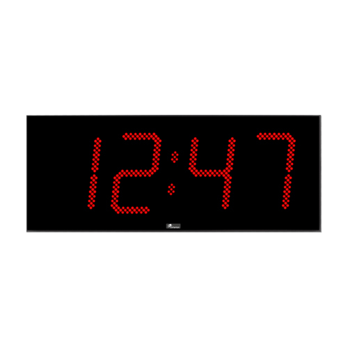 24 X 12Inch Red Color Digital Clock - Features: High Quality