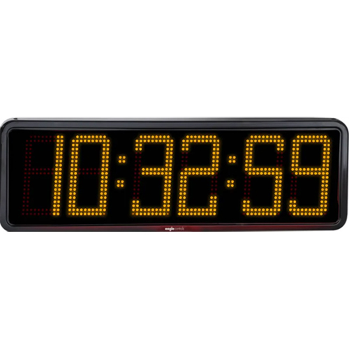 30 X 12Inch Yellow Color Digital Clock - Features: High Quality