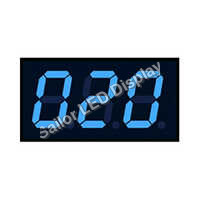 Blue Color Token Number Display Digital Clock - Application: Programming