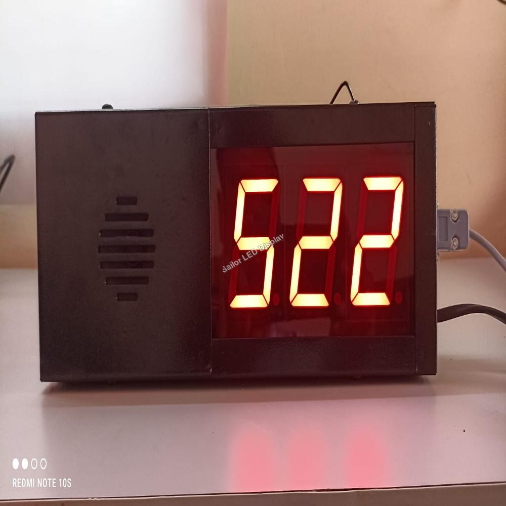 Token Number Display (red Color) - Features: High Quality