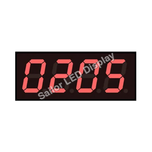 Red Color Token Number Display