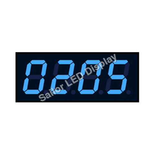 Blue Color Token Number Display
