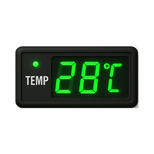 Green Color Temperature Indicator