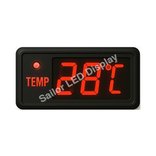 Red Color Temperature Indicator
