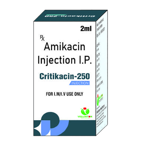 Critikacin-250 Injection - Storage Instructions: Dry Place