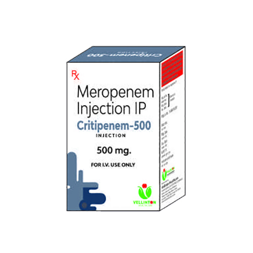 Critipenem-500 Injection - Drug Type: General Medicines
