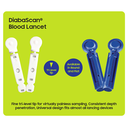Diabascan Blood Lancet - Accuracy: 100 %