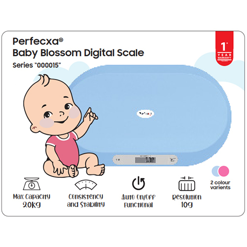 Perfecxa Baby Blossom Digital Scale - Accuracy: 100 %