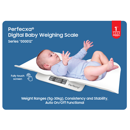 Perfecxa Digital Baby Weighing Scale - Attributes: High Quality