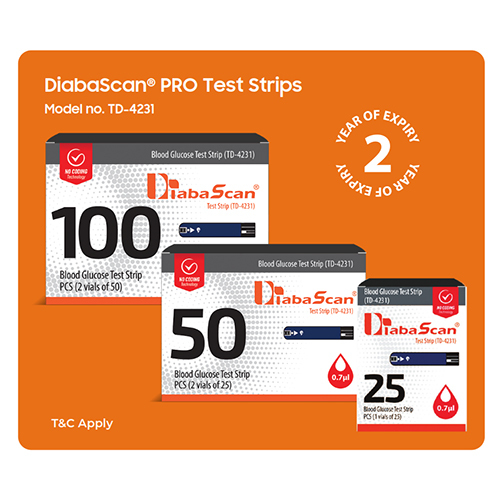 DiabaScan Pro Test Strips
