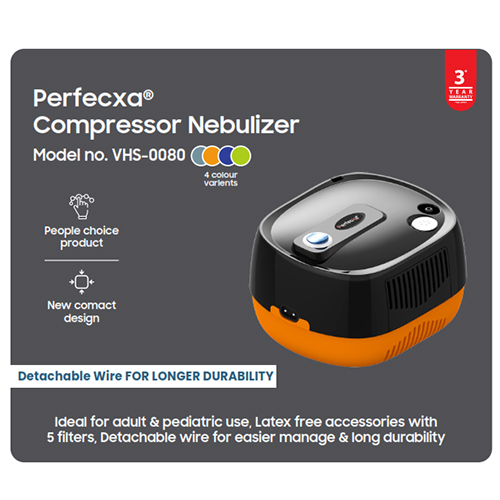Perfecxa Compressor Nebulizer - Accuracy: 100 %