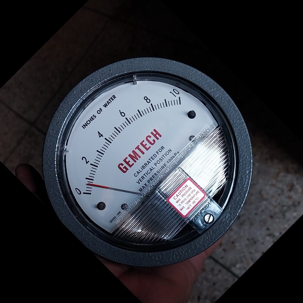 GEMTECH DIFFERENTIAL PRESSURE GAUGE IN Ramchandra Pura Industrial Area Rajasthan India