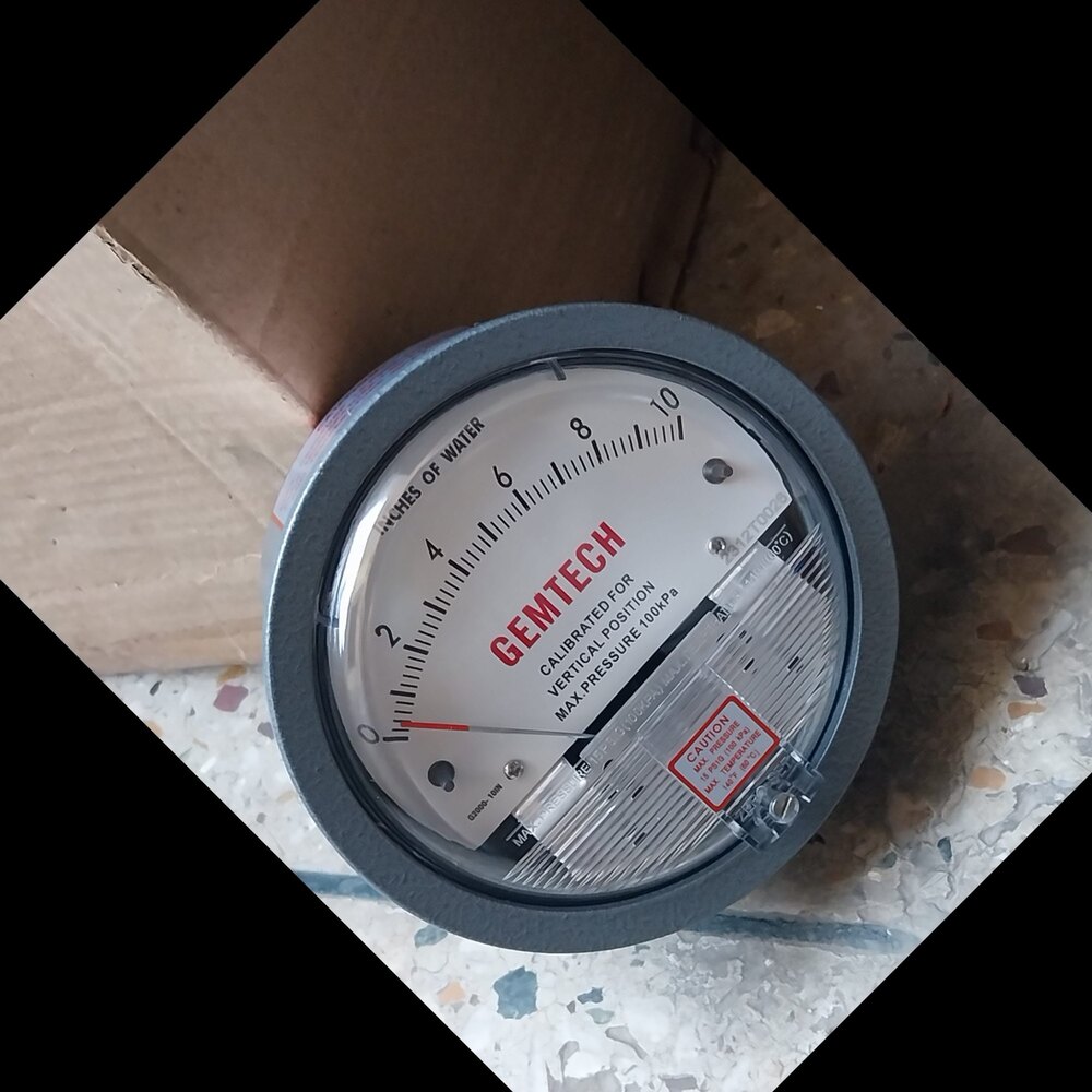 GEMTECH DIFFERENTIAL PRESSURE GAUGE IN Ramchandra Pura Industrial Area Rajasthan India