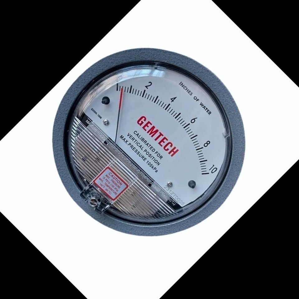GEMTECH DIFFERENTIAL PRESSURE GAUGE IN 22 Godam Industrial Area Rajasthan India
