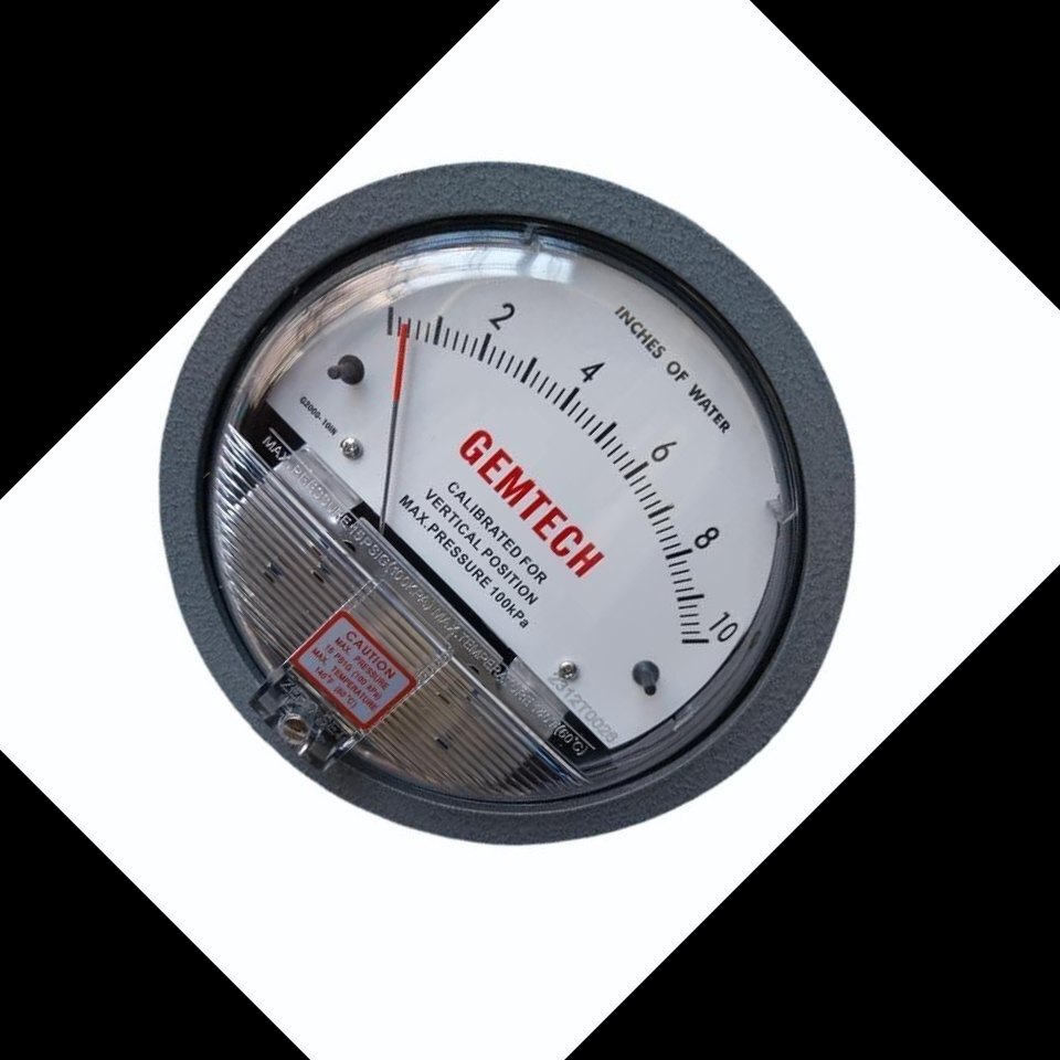 GEMTECH DIFFERENTIAL PRESSURE GAUGE IN 22 Godam Industrial Area Rajasthan India