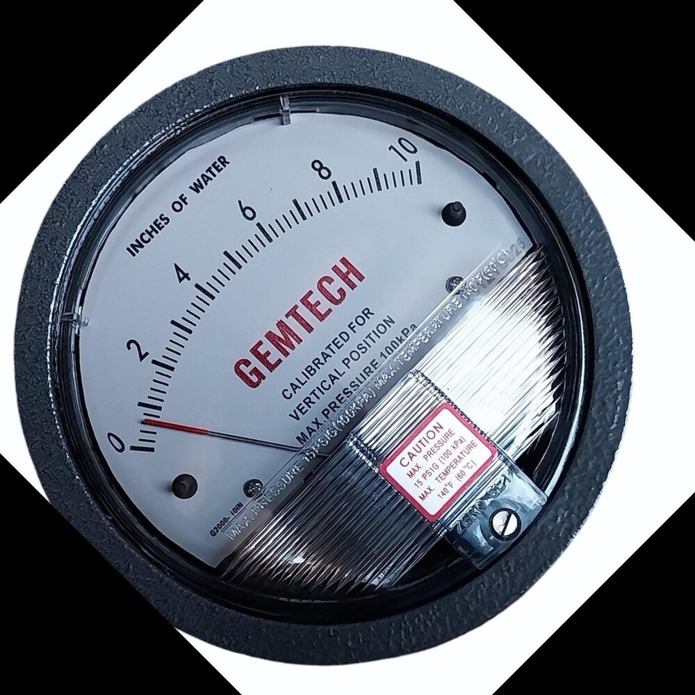 GEMTECH DIFFERENTIAL PRESSURE GAUGE IN Vishwakarma Industrial Area Rajasthan India