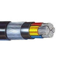 Polycab 4 Core Xlpe Lt Cable - Color: Black