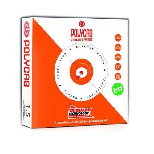 Polycab 1.5 Sqmm Wire - Conductor Material: Copper