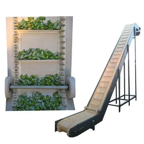 Food Grade Cleated Conveyor Belt